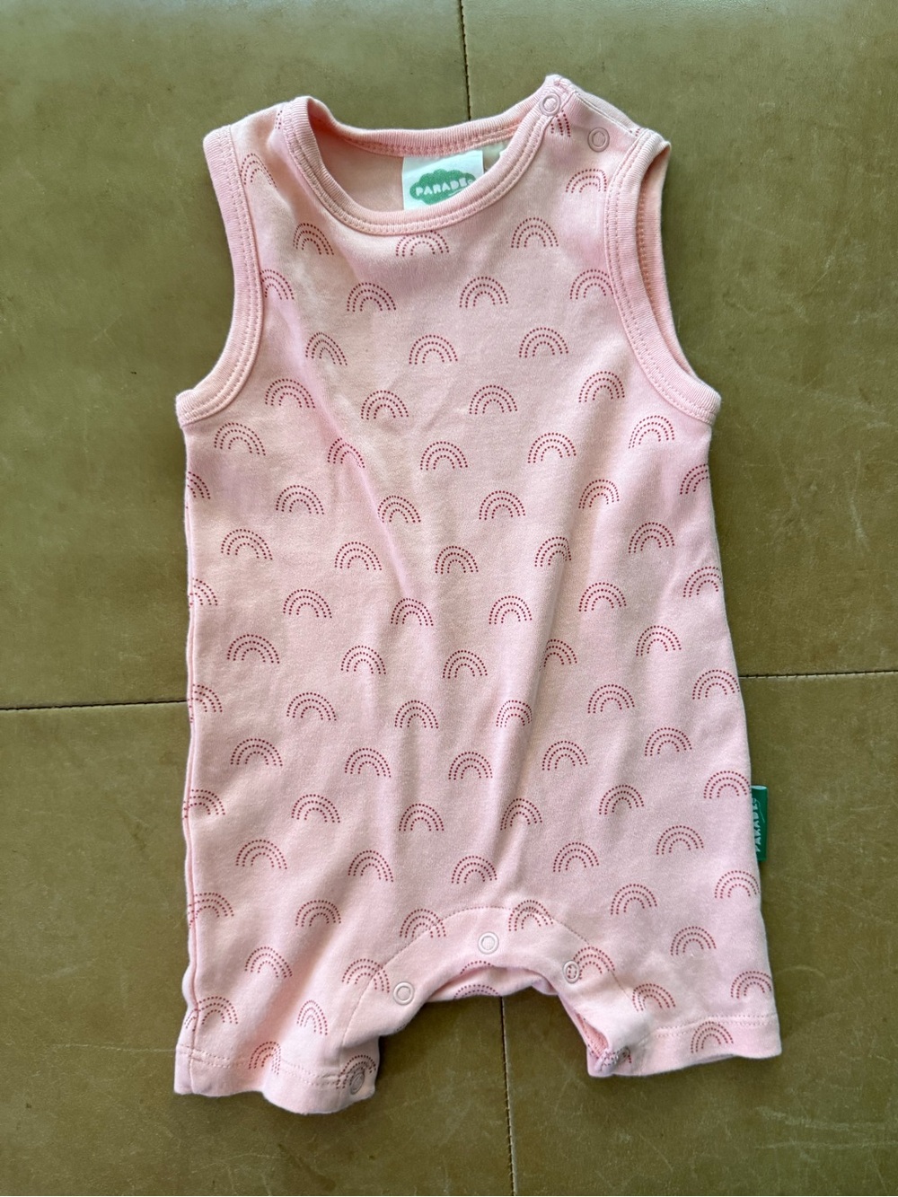 Parade Organic Cotton Romper 3-6M